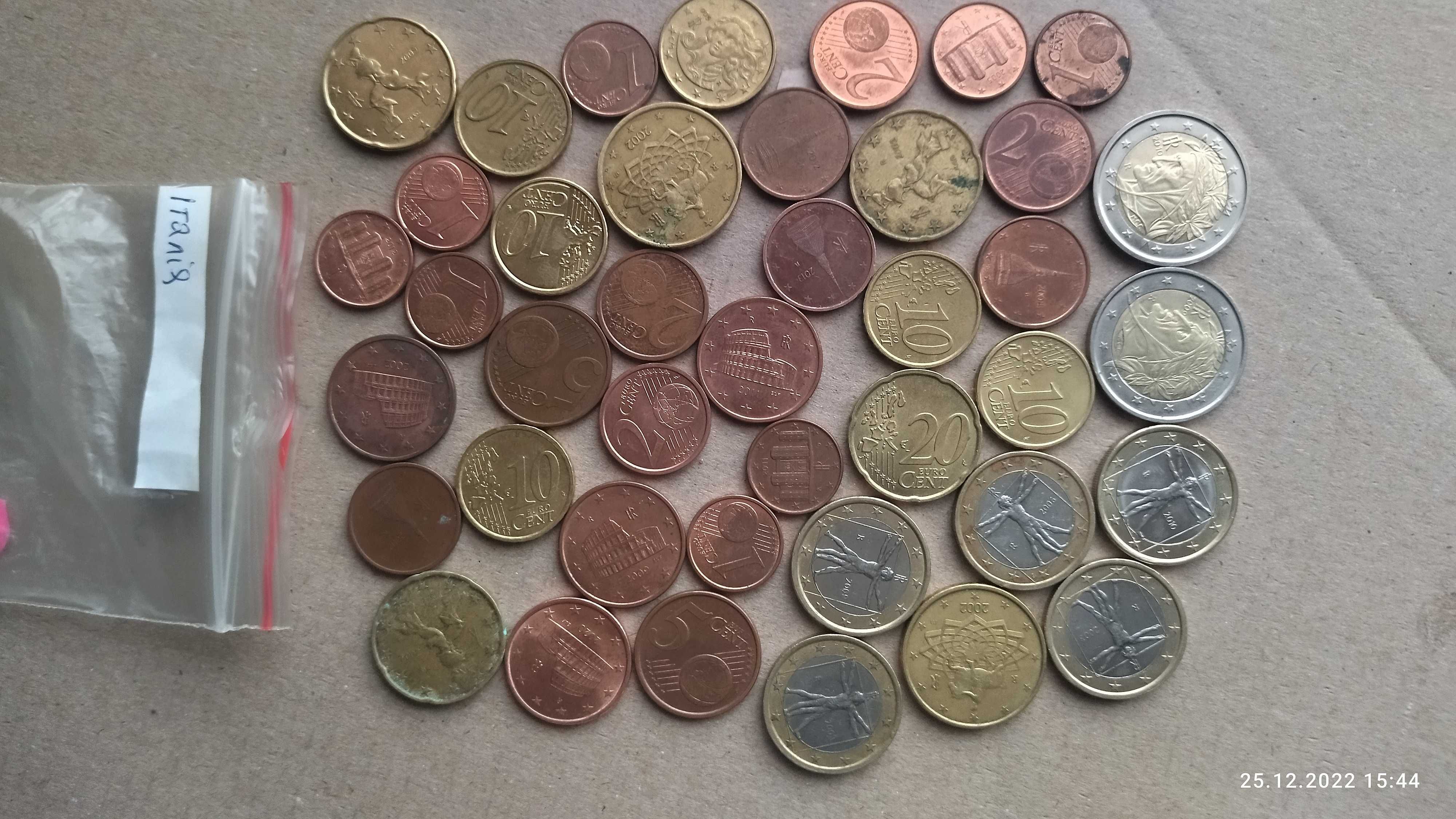Євро монети Італії