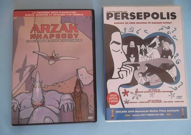 DVD Animação - Moebius Arzak , Persépolis