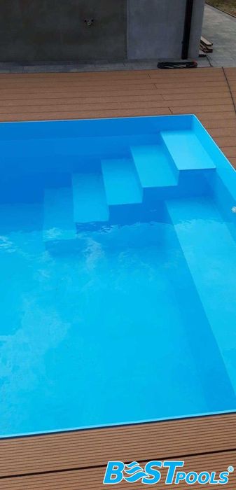 Ogrodowy basen PP marki Bestpools FLORES II 6x3x1.5m z filtracją