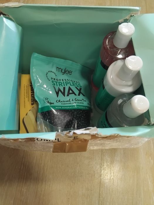 Conjunto de depilação cera