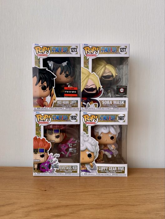 Funko Pop Luffy Soba Mask Eustass Kid One Piece