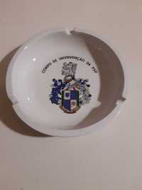 Cinzeiro porcelana brasão do Corpo de Intervenção da PSP