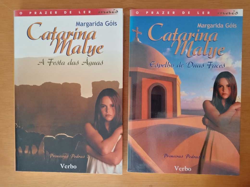 2 Livros Catarina Malye - Margarida Góis