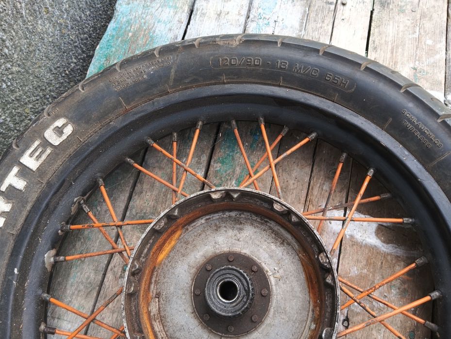 Колеса на мотоцикл