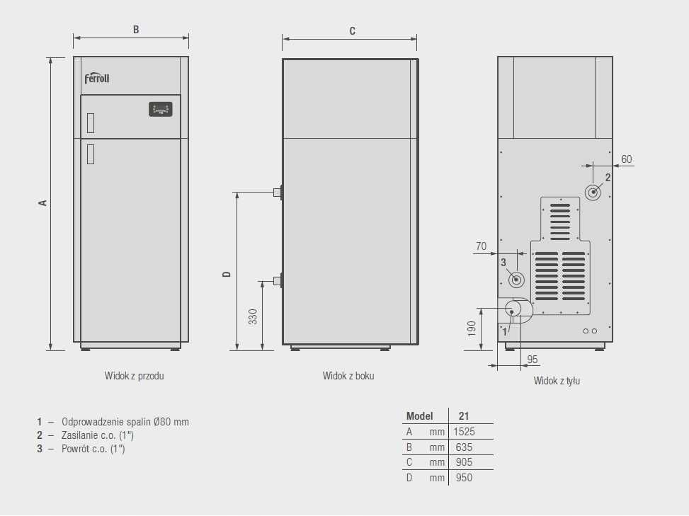 Ferroli BIOPELLET COMPACT 21kW Kocioł automat ECO (możliwość rat)