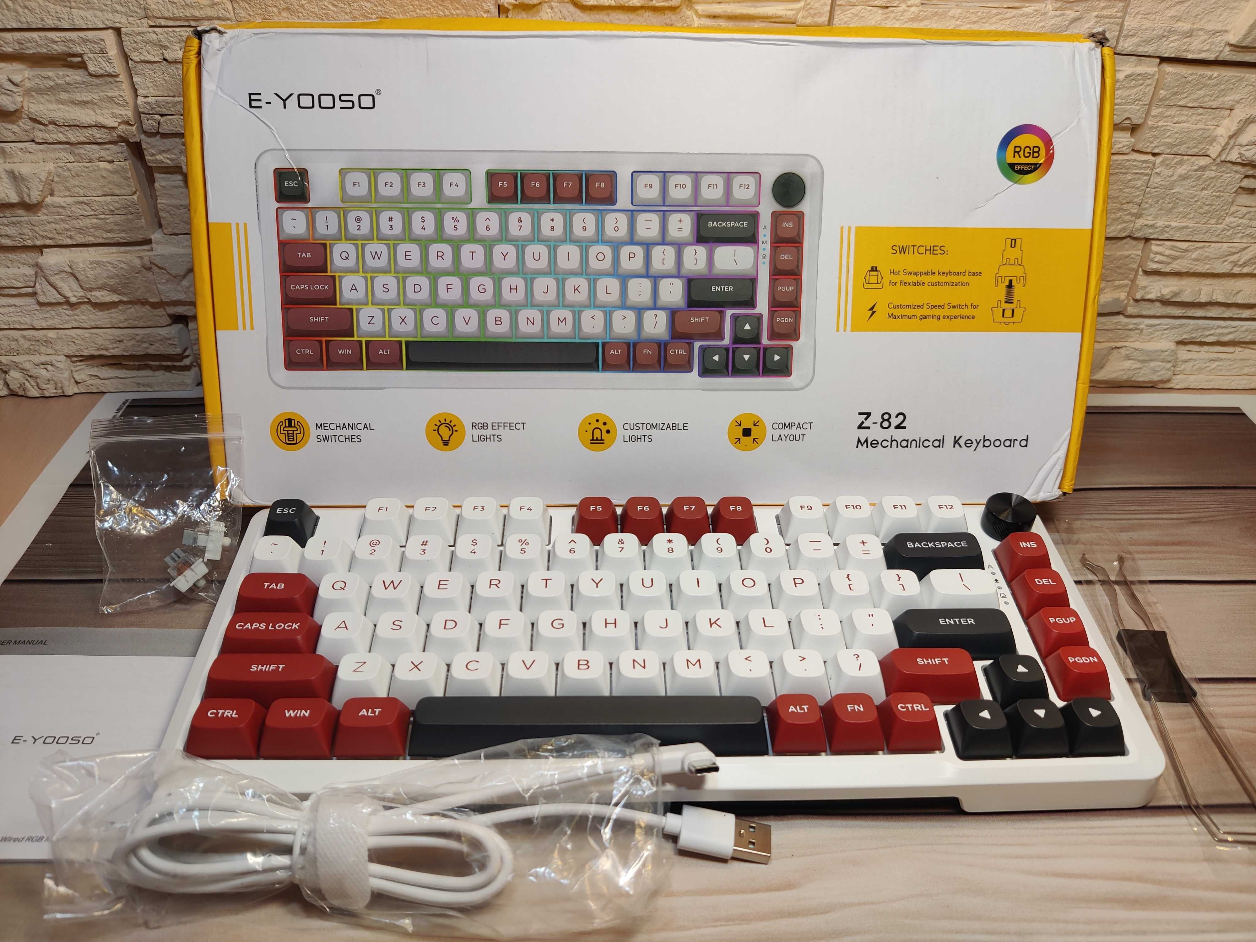 Механічна клавіатура E-YOOSO Z82 Hot-Swap