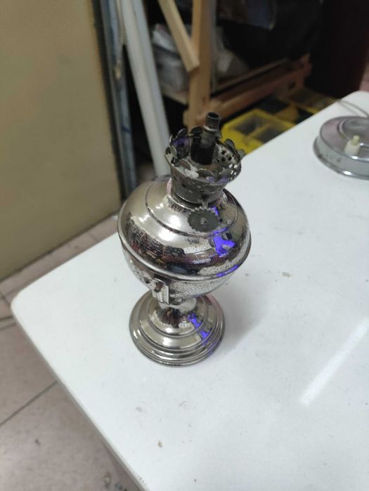 Lamparina pequena Vintage de mesa ou de parede