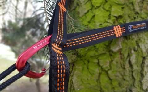 Zawieszenie do hamaka treehugger easy bushmen nośność 400kg nowe metka