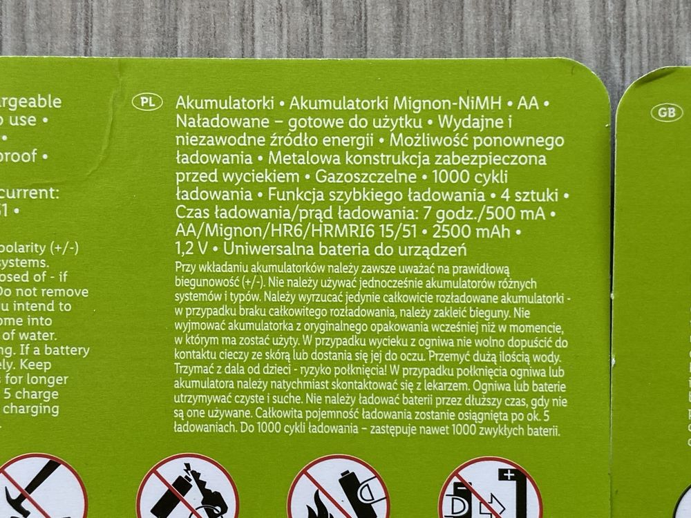 8x Nowe TRONIC Baterie Akumulatorki Ni-MH AA 1,2 V Okazja