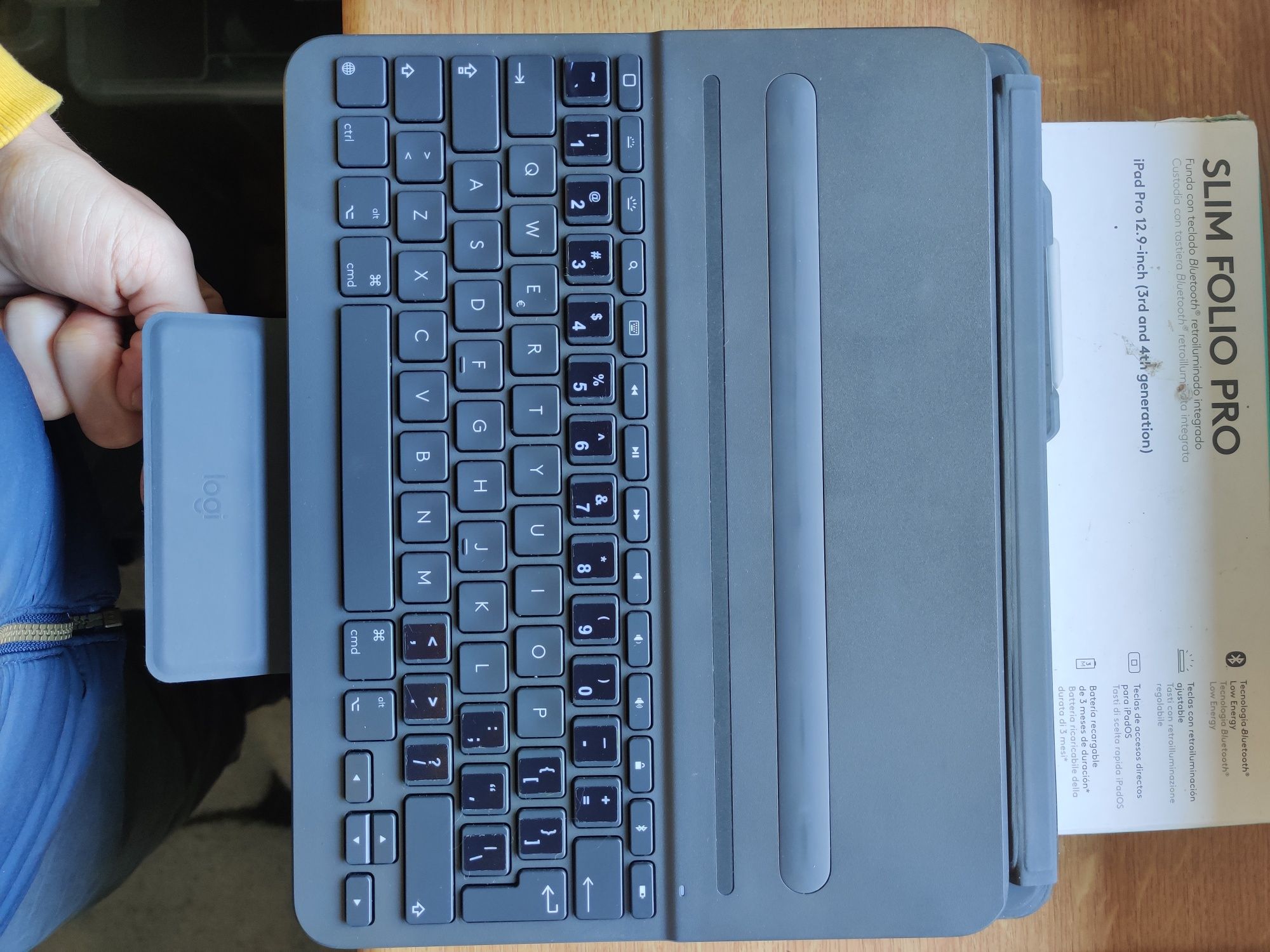 Logitech slim folio pro iPad pro 12,9