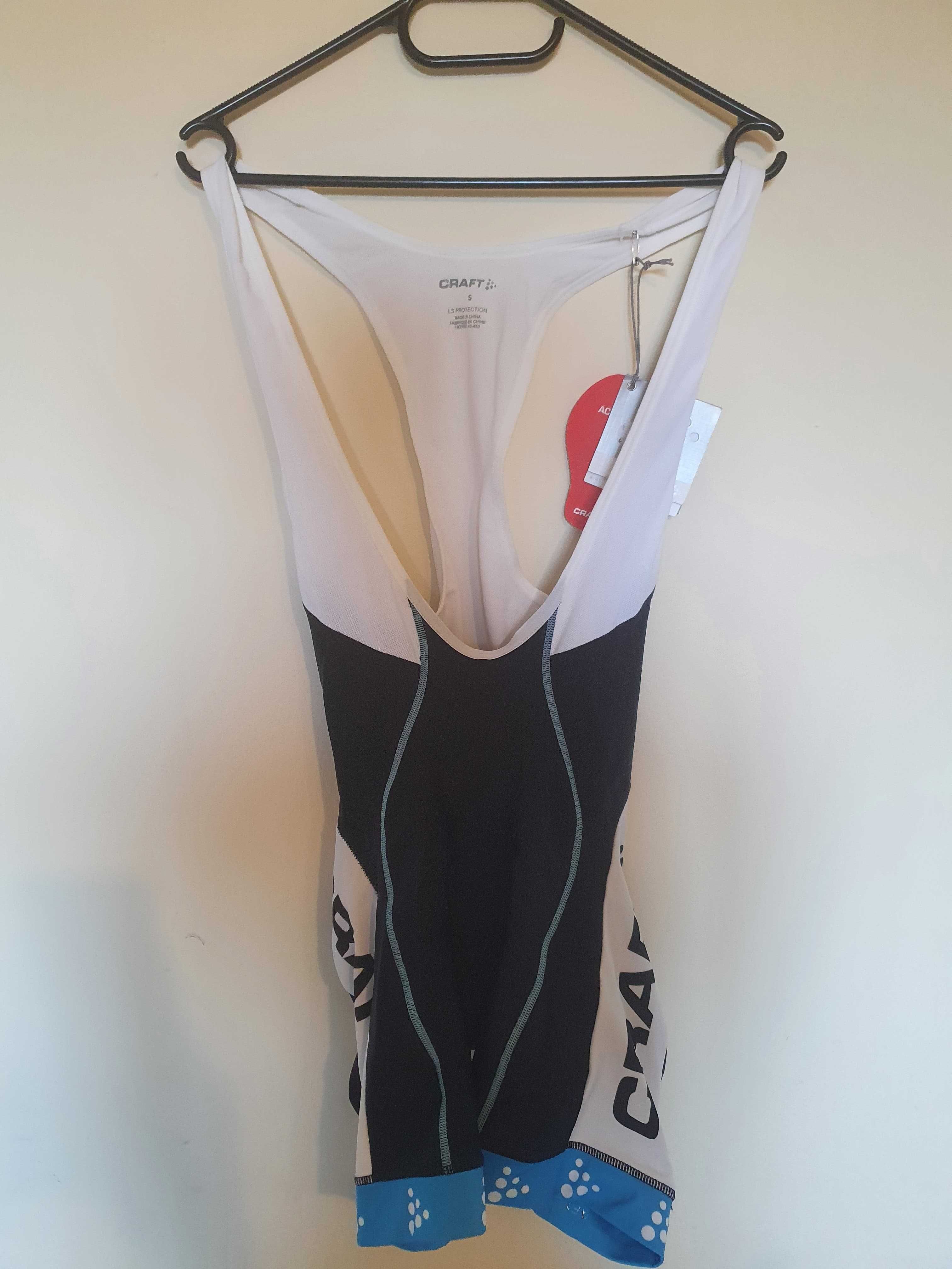 Spodenki na rower Active Bike Logo Bib Shorts Craft