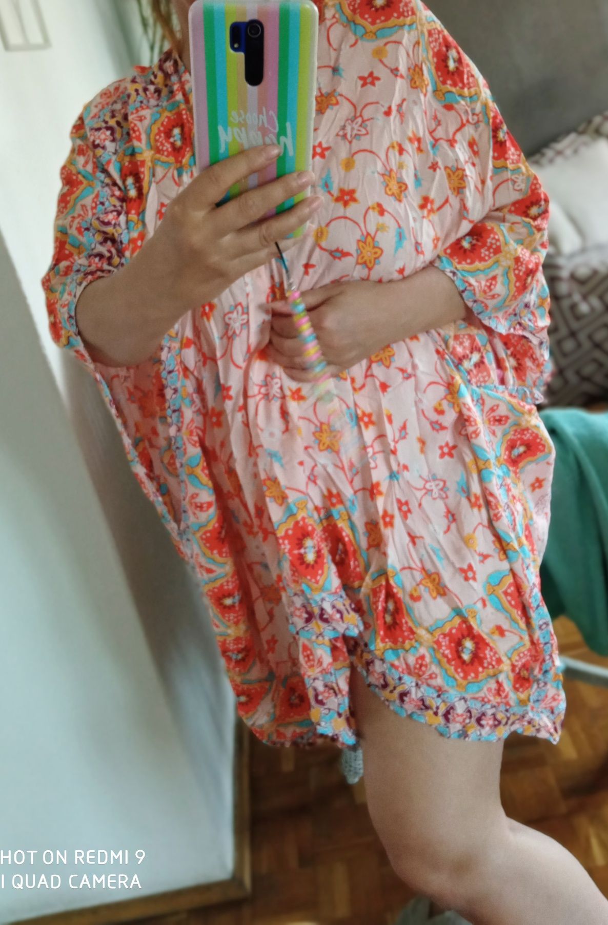 Kimono narzutka Boho lato Warszawa Mokotów