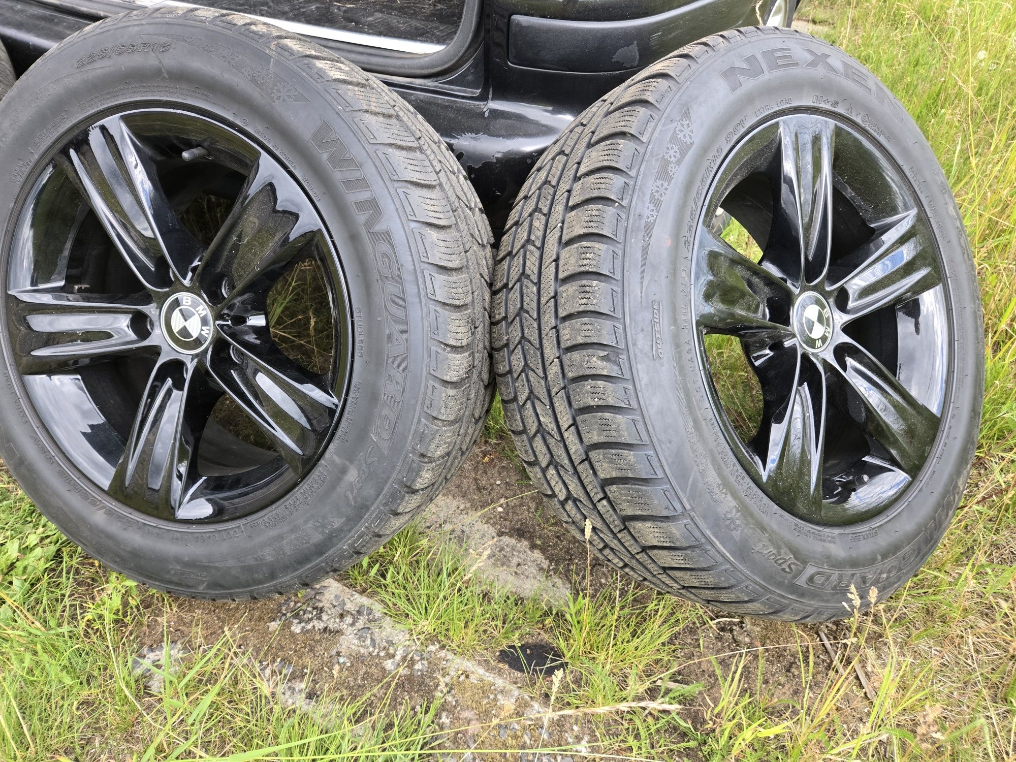 Alufelgi Oryginalne BMW F31 5x120 r16 Odnowione Opony Zimowe Nexen 225