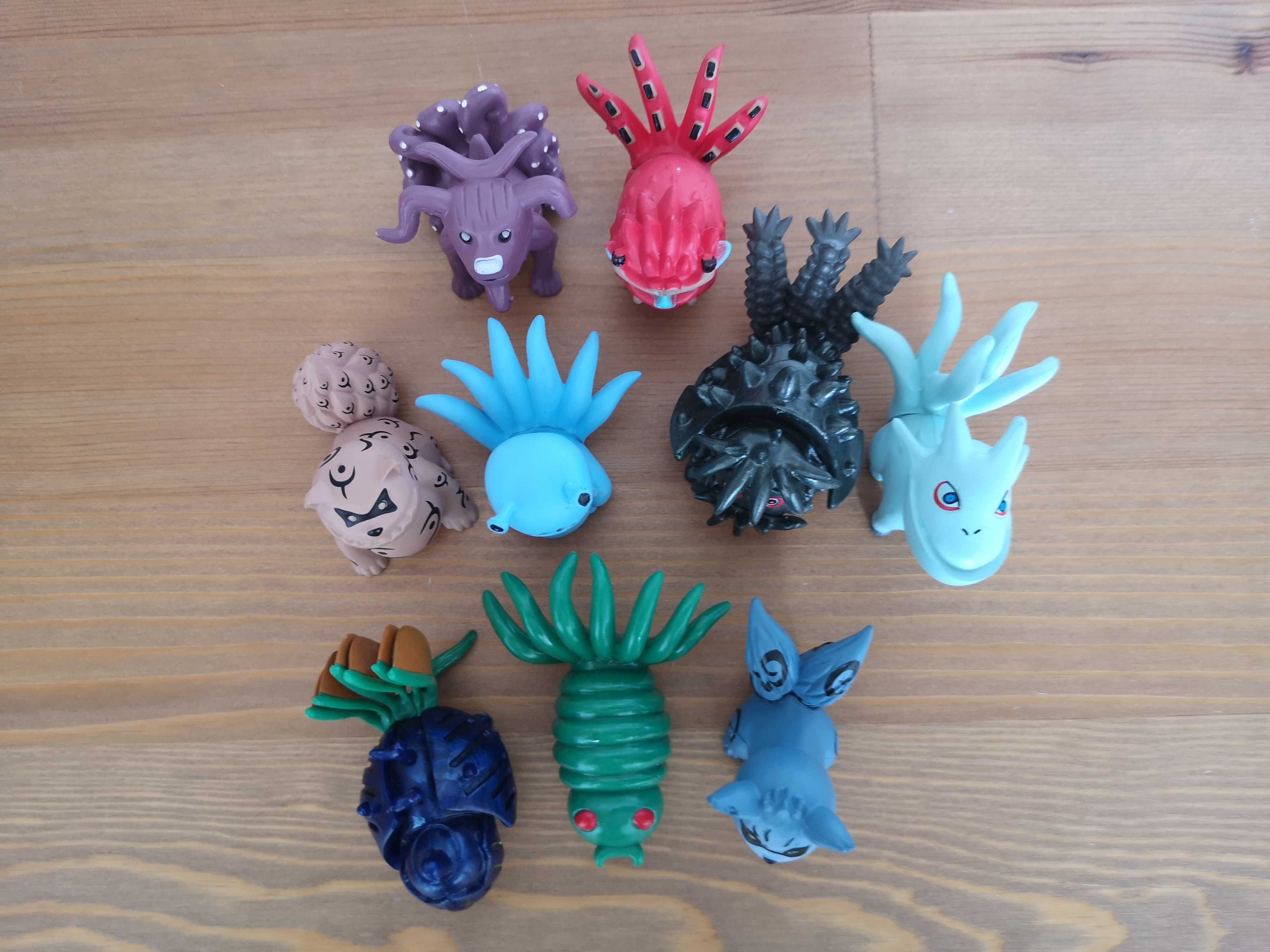 figurki ogoniaste bestie Naruto Tailed Beasts zestaw 9 szt.