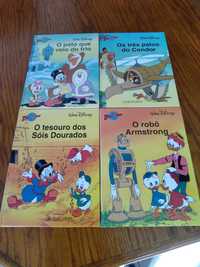 4 livros Walt Disney