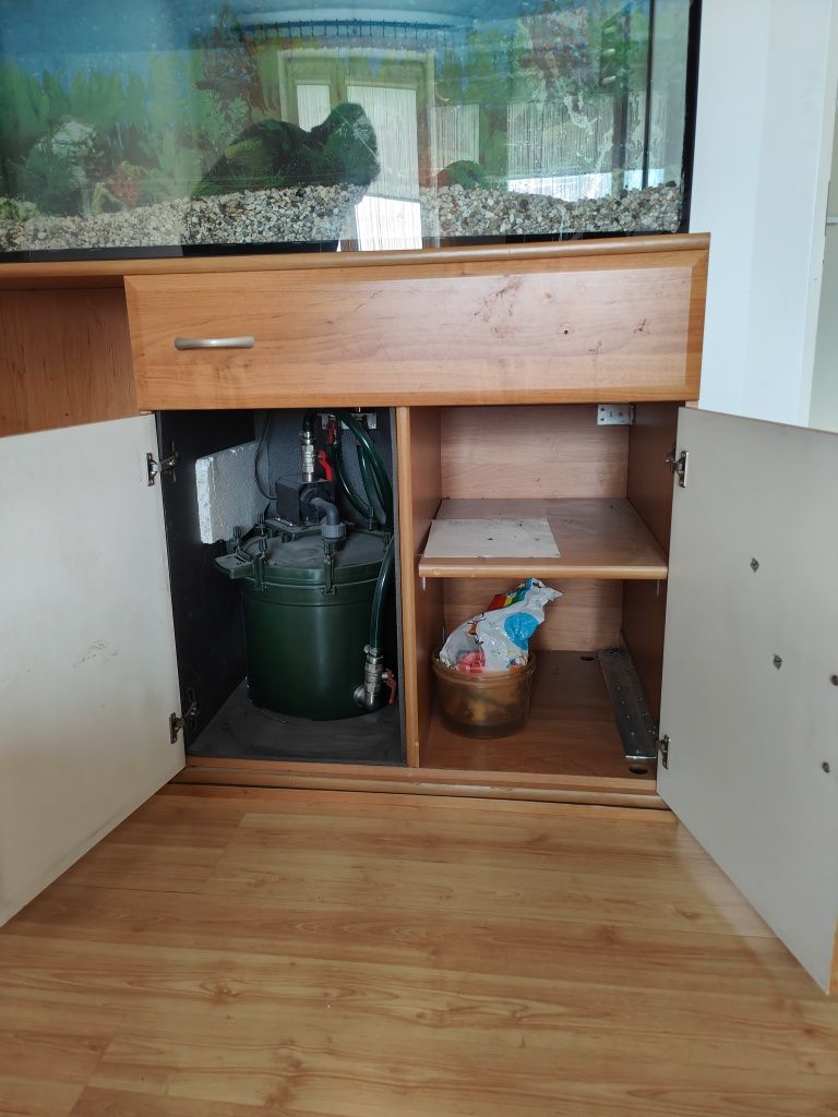 Akwarium z szafką 500l