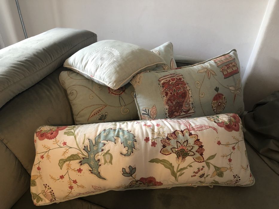 Almofadas decorativas quarto casal Harlequim Fabrics Handmade