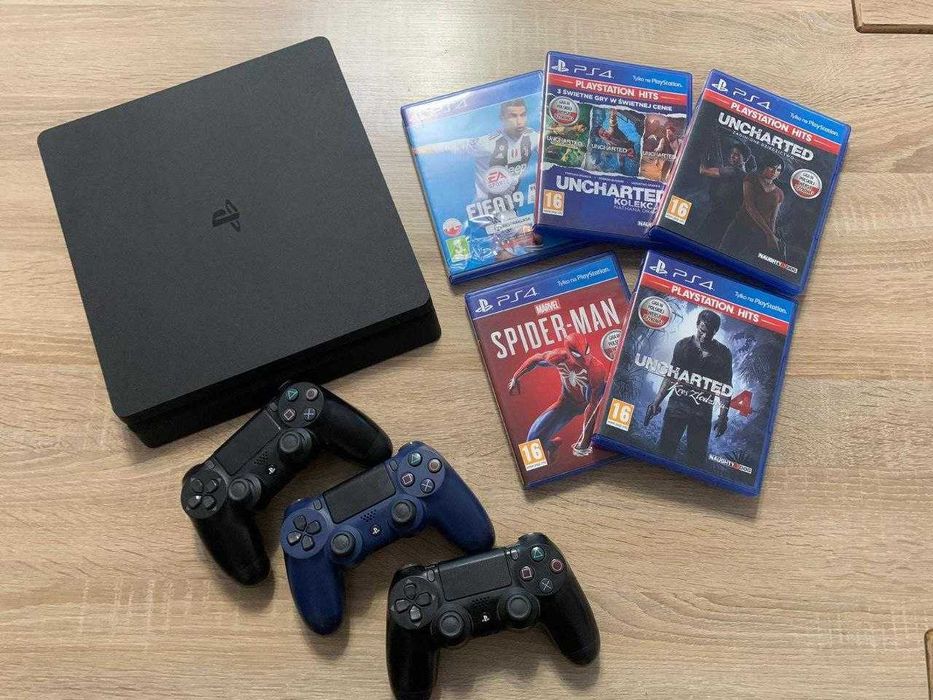 Продам PS 4 Slim 1 Терабайт