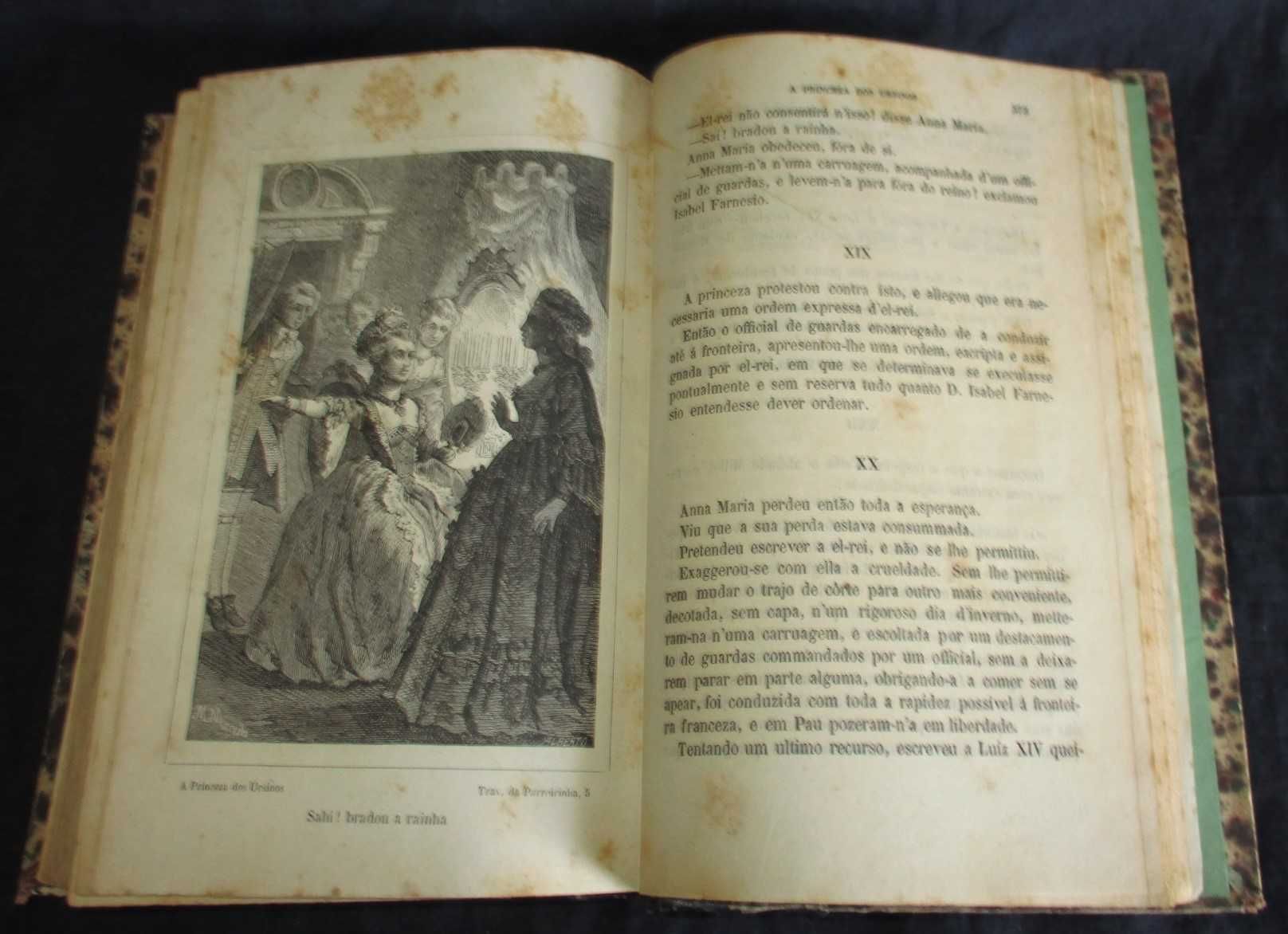 Livro A Princeza dos Ursinos Fernandez y Gonzalez 1874