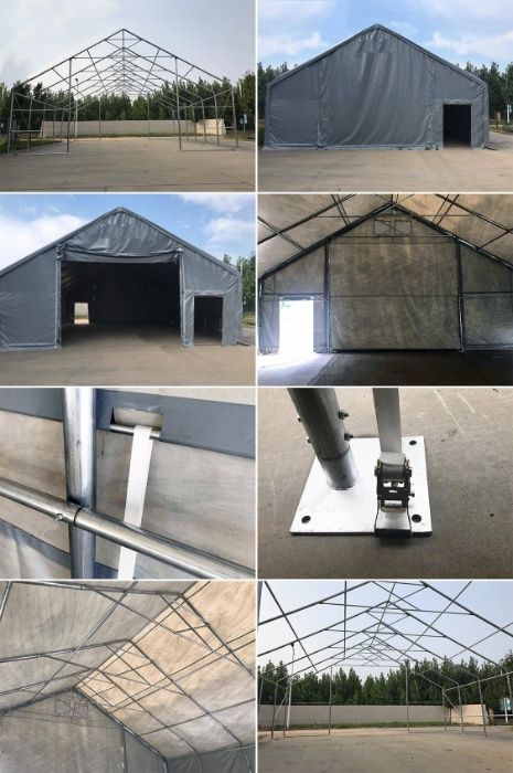 Montaż hal namiotowych magazynowych namiotów hal serwis sprzedaż MTB