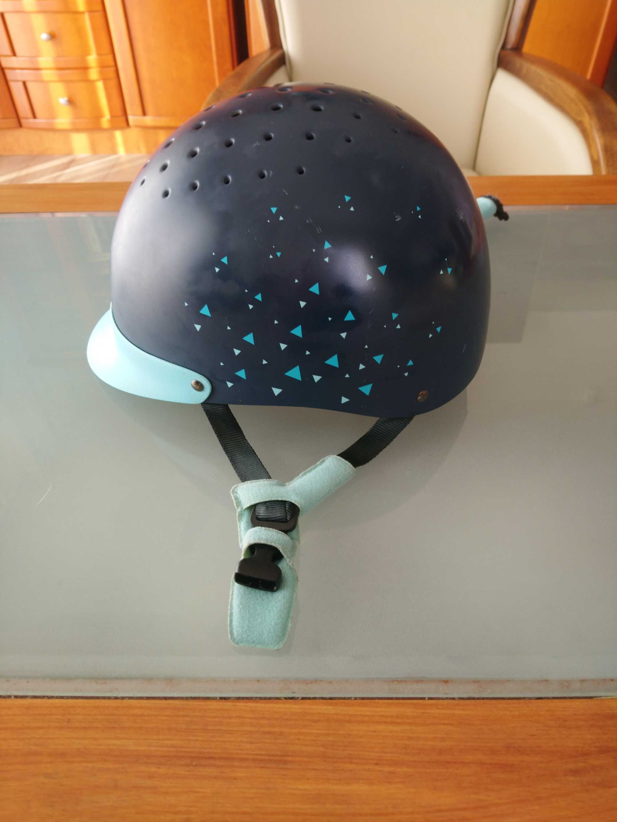 Kask jeździecki Fouganza 55-58 M