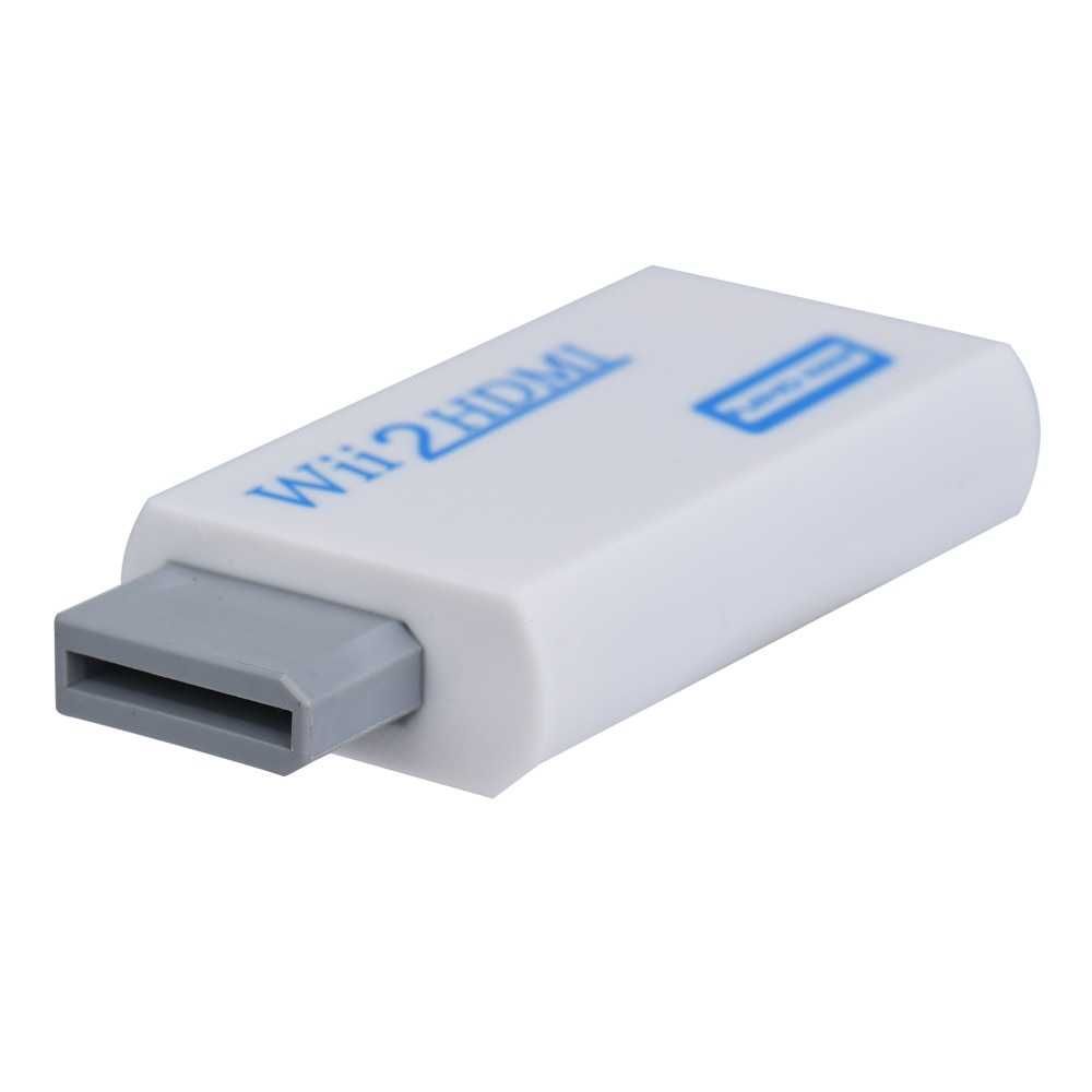 Conversor Adaptador Wii para HDMI Full HD 1080P + Áudio 3,5 mm