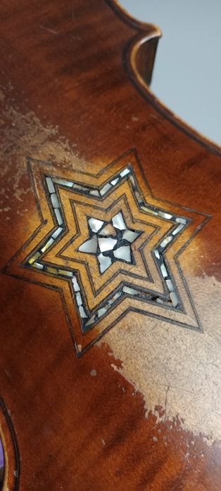 Skrzypce klezmerskie Żydowskie.  ok 1880r ogłoszenie dla P.Piotra