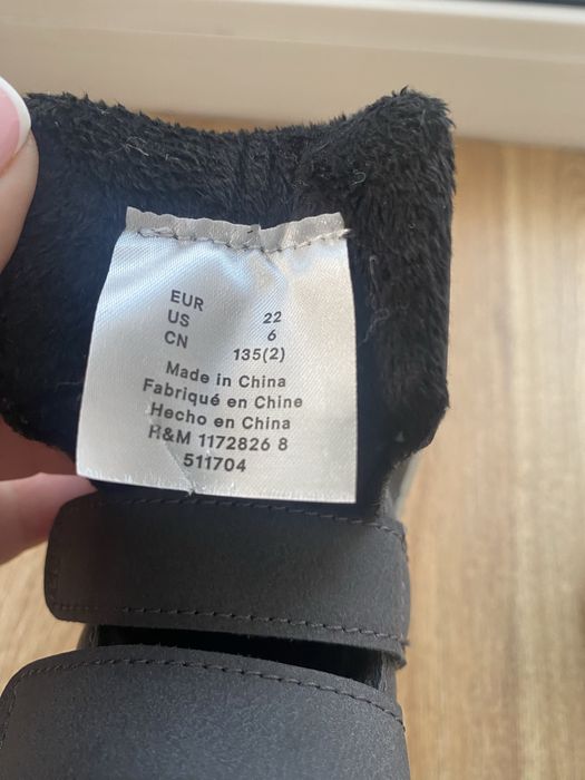 Зимние Ботинки H&M 22 р
