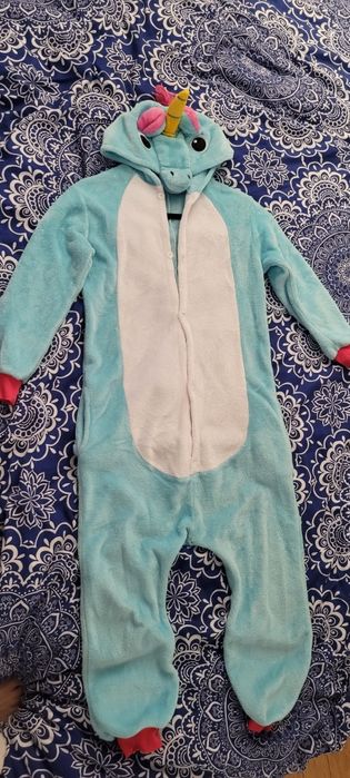 Kigurumi jednorożec rozm. 140 cm