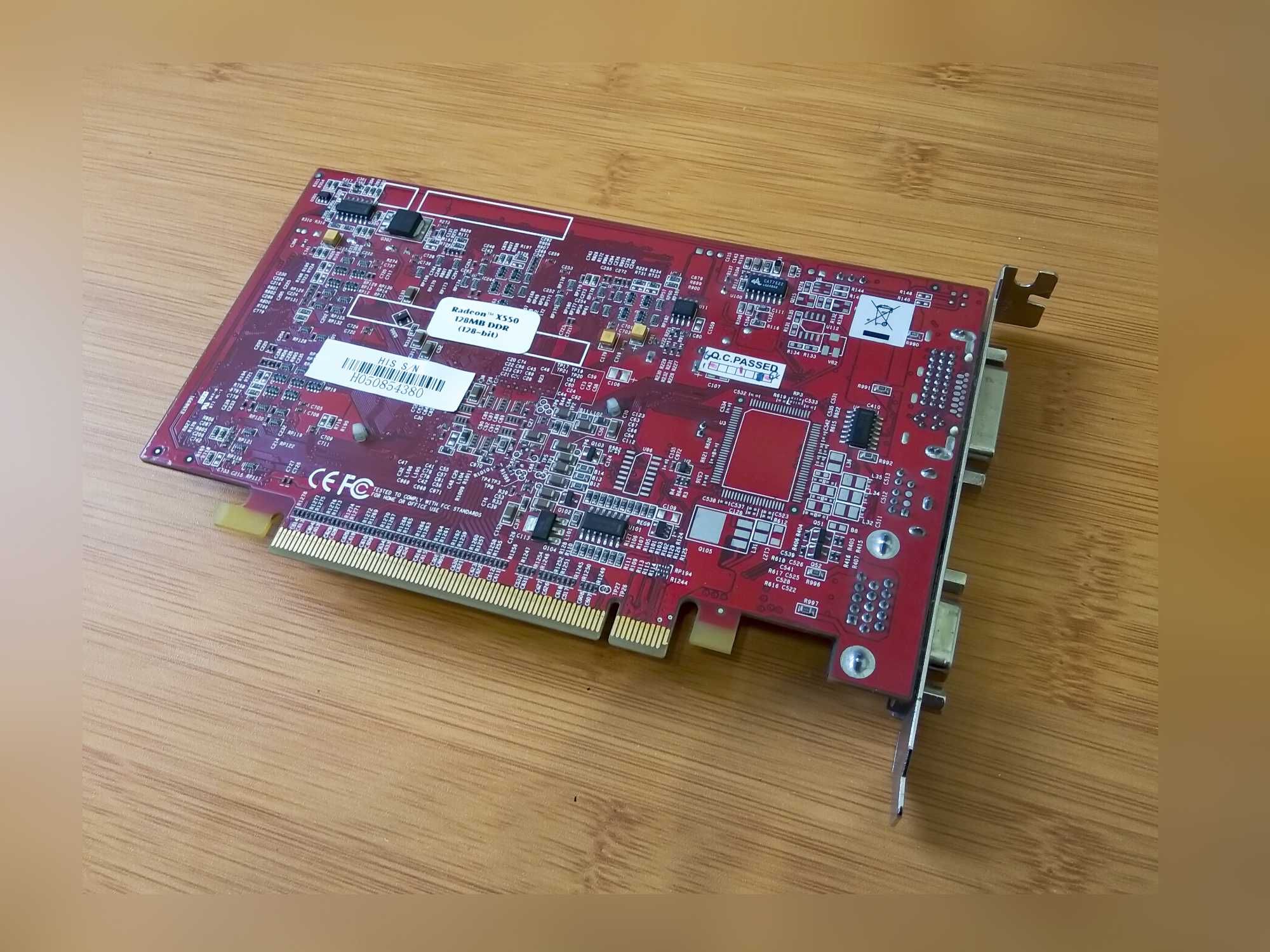 Видеокарта Sapphire RADEON X550 128MB