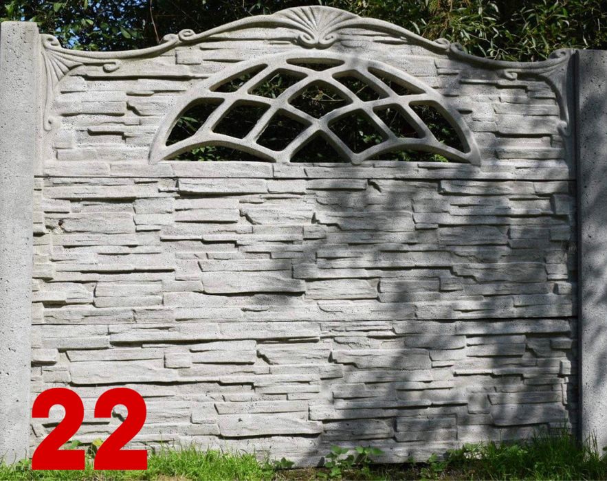 MDM OGRODZENIA betonowe producent podmurówka płyta słupek  Olszyny