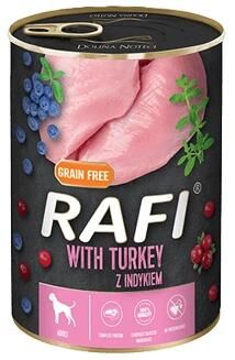 Rafi Dla Psa Indyk Z Borówką 400G X 24 Pakiet
