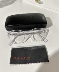 Oprawki okulary transparentne ralph lauren ra7141 clear szkła hoya