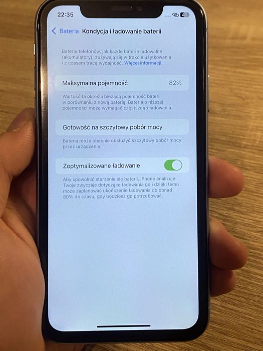 Iphone XR 64 gb niebeski