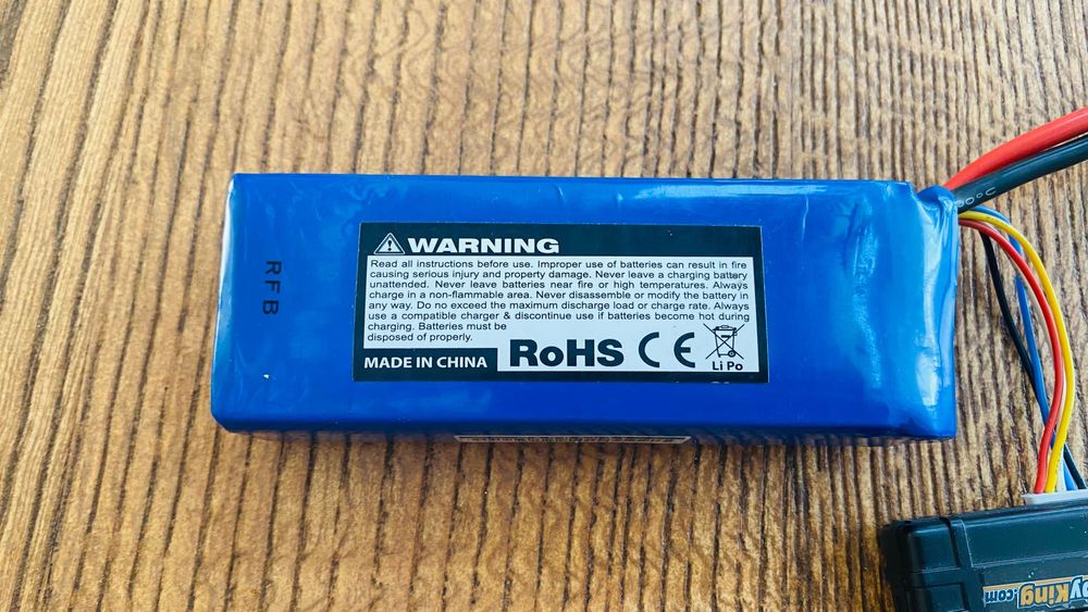 Akumulator Flightmax Zippy 5000mAh 4s 30c jak nowy użyty 5 razy 14,8v