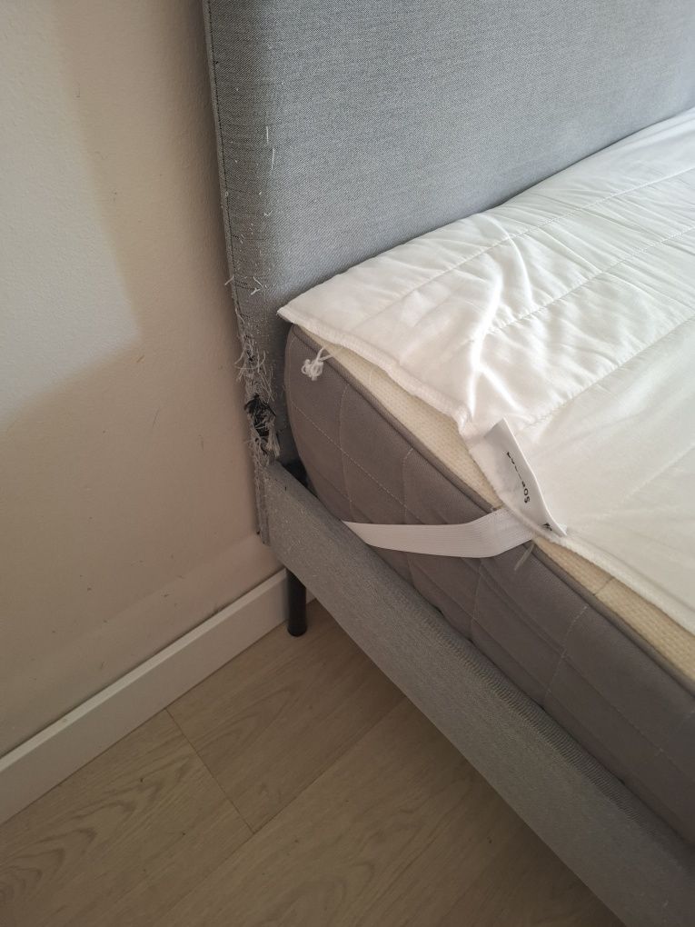 Cama e colchão ikea 140x200