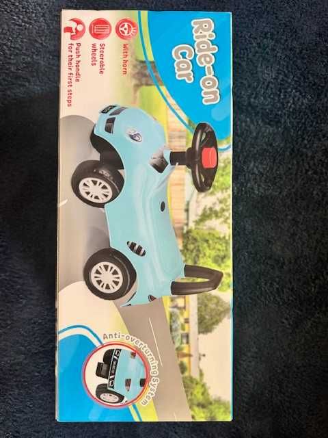 Jeździk, samochód, auto, pchacz, chodzik skręcający, Nowy
