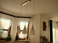 Lampa 3 klosze szklane