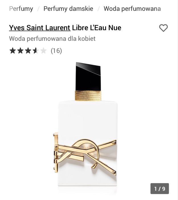Yves Saint Laurent Libre L'Eau Nue