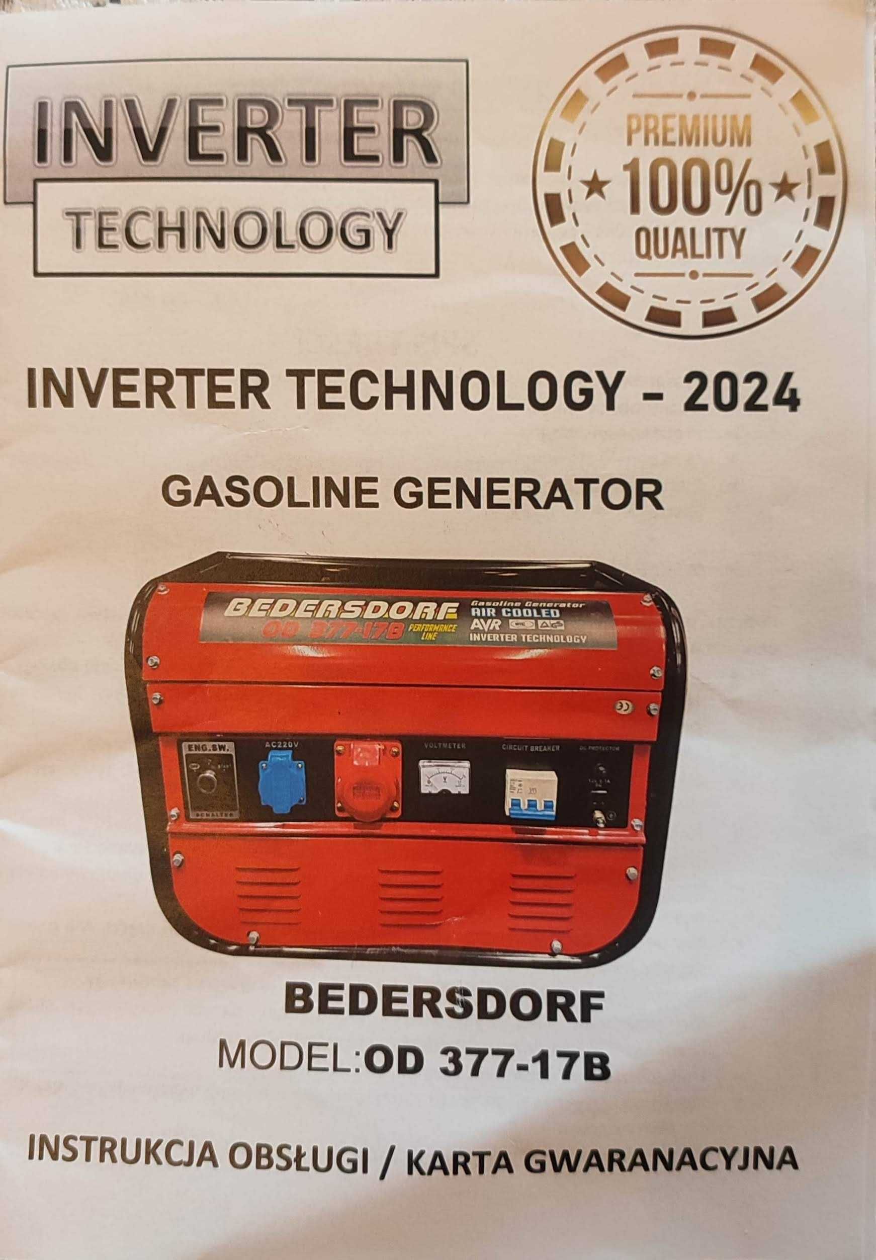 Generator prądotwórczy Bedersdorf OD 377-17b