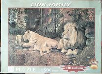 Puzzle RGS, 1500, The Lion family (Trish Perrevos)