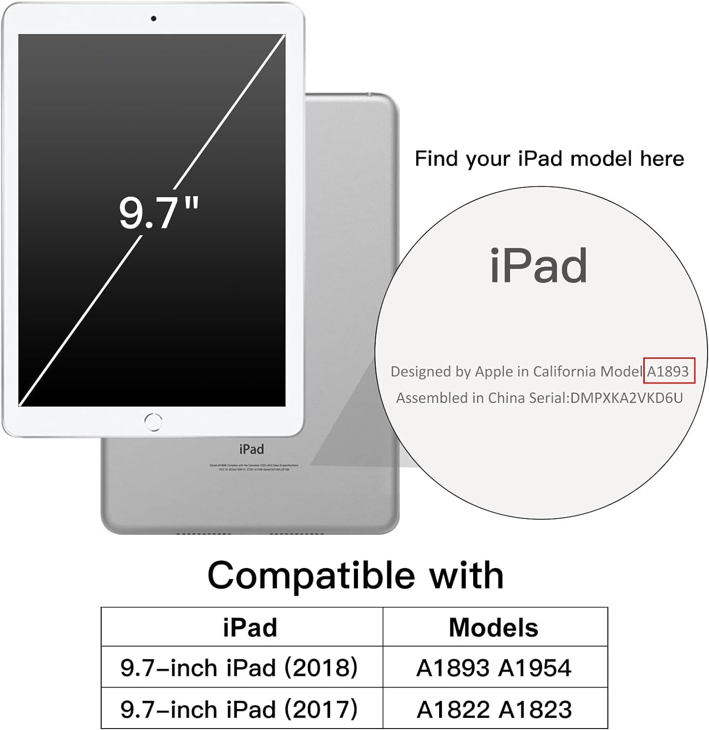 jetech etui dla ipad 9,7 cala modelu 2018 i 2017 6. 5. generacji