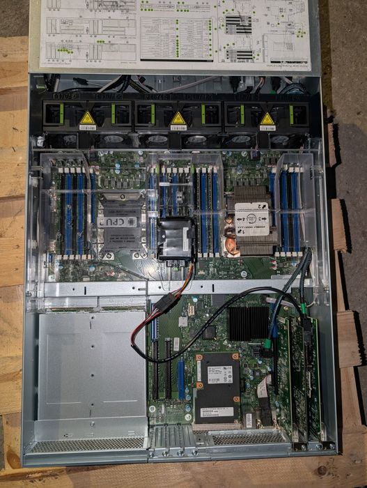3x serwer Dell R640 Dell R730 Fujitsu Primery RX2540 m5