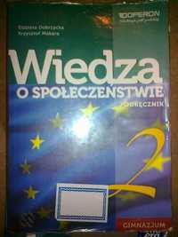 Wiedza o Społeczeństwie podręcznik gimnazjum kl. 2 operon