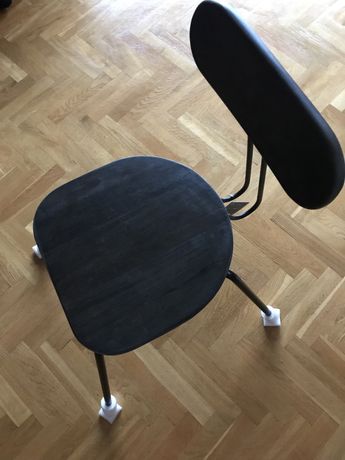 Krzesło „Clarisse”, 65 x 97 x 65 cm loft industrial vintage