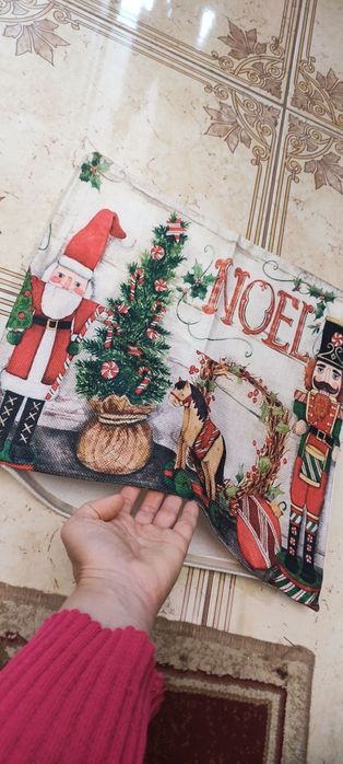 Новорічні чохли- наволочки на подушки