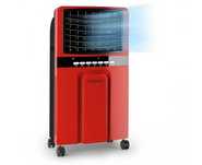 Wentylator podłogowy, klimator OneConcept Baltic Red, czerwony