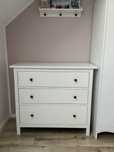 Komoda Ikea Hemnes - biała - 3 szuflady
