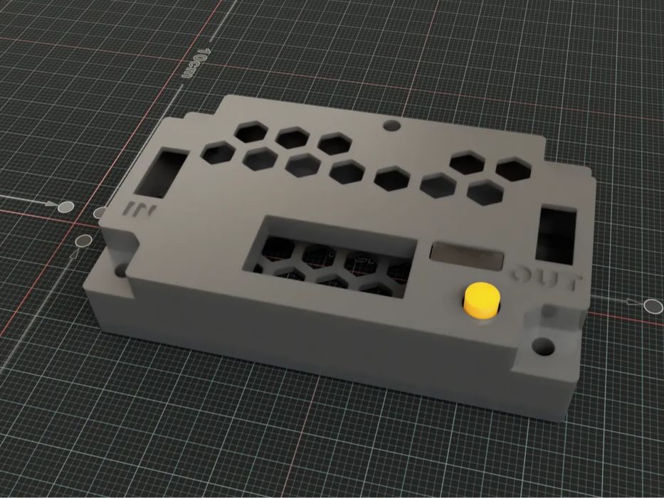 Caixa para Conversor Buck Step Down