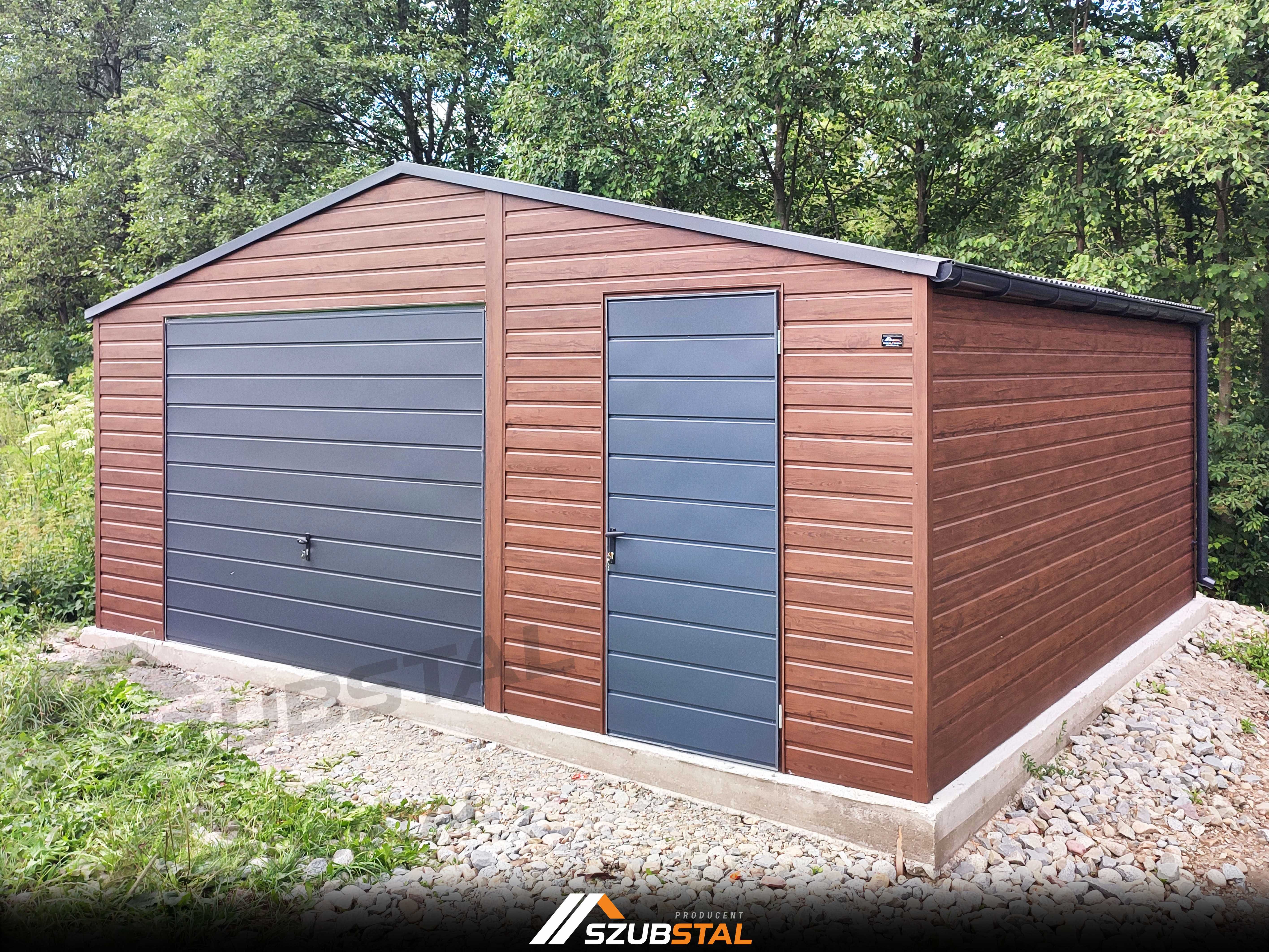 Garaż blaszany 6x5 6x5,80 6x6 9x5 9x6 PRODUCENT seria Premium Line